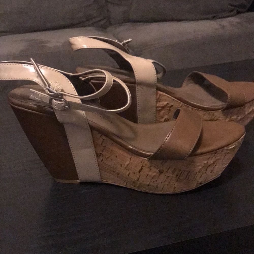 Chinese Laundry wedges.